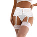 Six Strap Clip Suspender Belt