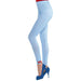 Ladies Kansas Cutie Dorothy Gingham Leggings Sequin Bow