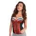 Women's Little Red Riding Hood Gingham Fitted Corset