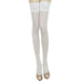 white lace top suspender stockings