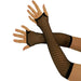 Long Black Fishnet Gloves