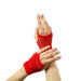 Short Red Fishnet Gloves