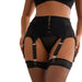 Six Strap Clip Suspender Belt