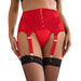 Six Strap Clip Suspender Belt
