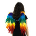 Large Multi Colour Real Feather Wings