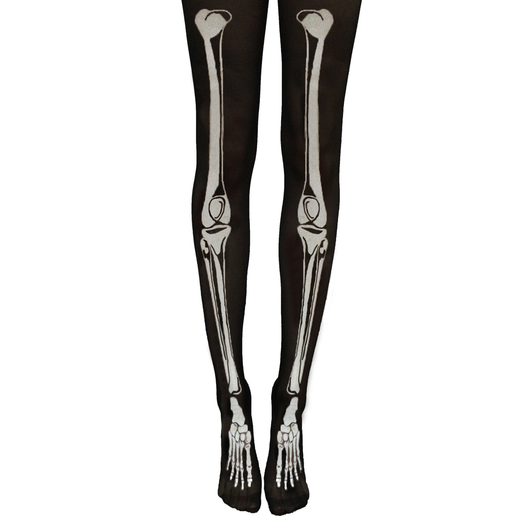 Skeleton tights on sale