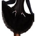 Ladies Plus Size Black Lace Skirt